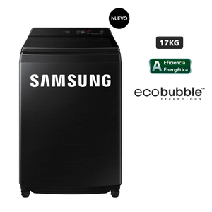 Lavadora Automática Samsung WA80F17S8BPE 17Kg Negro